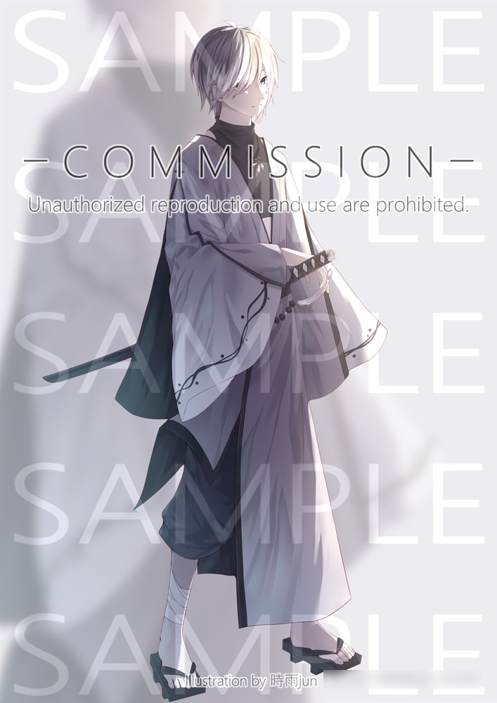 透明感あるキャラの立ち絵・全身絵を制作します ご相談のみもお受けしております！ イメージ6