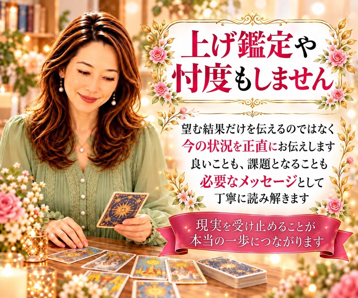 答えはあなたの中に。タロット1枚引きで内観します 未来を決めつけず、本音に気づくための電話鑑定 イメージ3