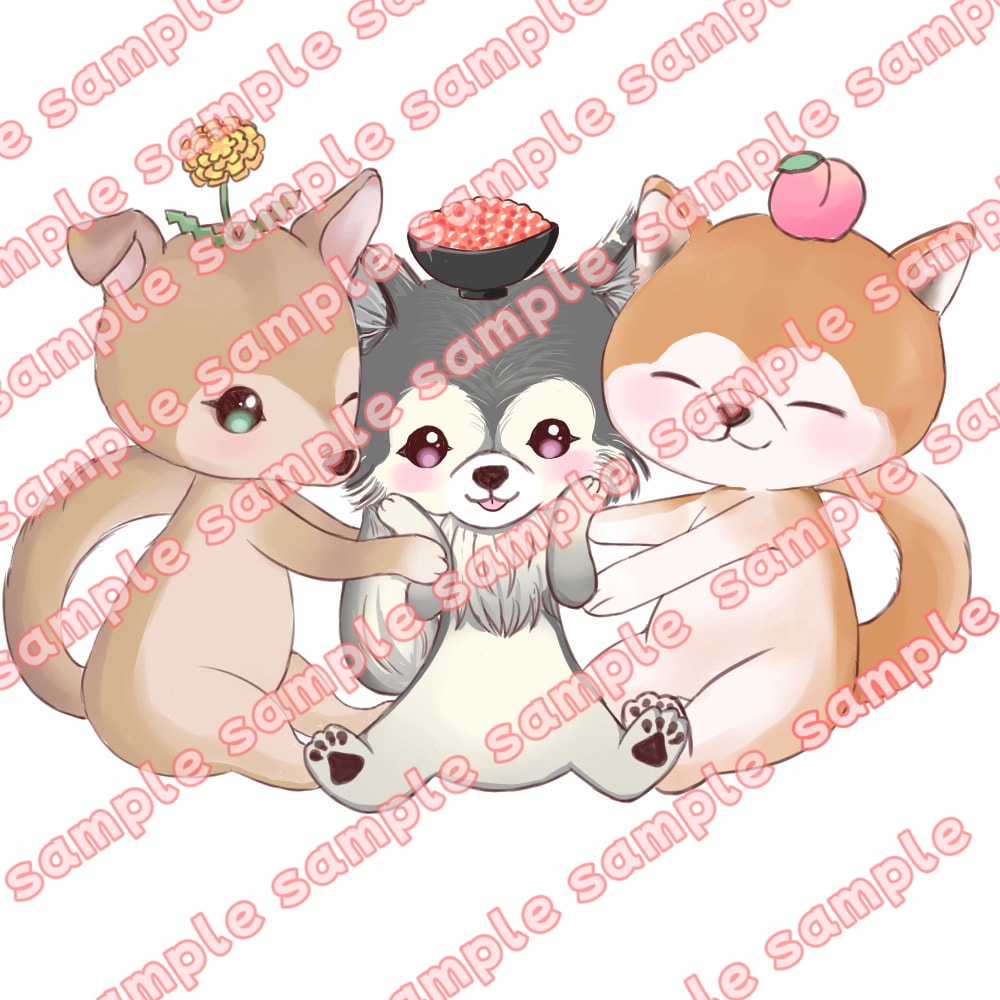 可愛い！ゆるい！動物ミニキャラ描きます 可愛いミニキャラを作成します！ イメージ3