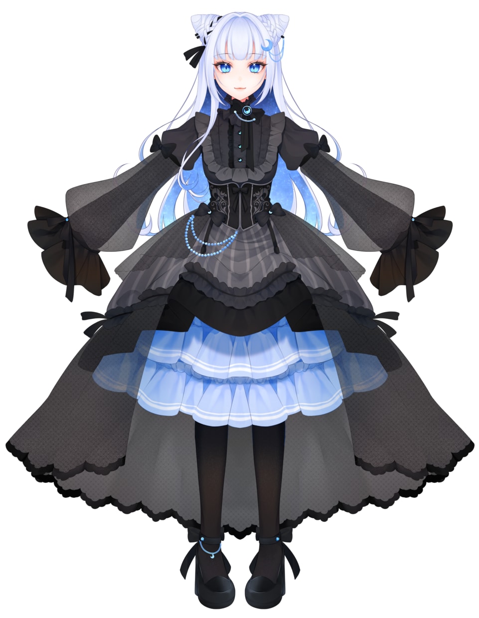 商用利用込み＊立ち絵イラスト作成します きらきら可愛いもクールでカッコいいイラストもお任せください！ イメージ2