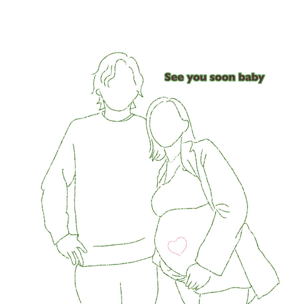 カップル、ご夫婦、家族のイラスト描きます ナチュラル、simpleなものから個性的なデザイン イメージ1