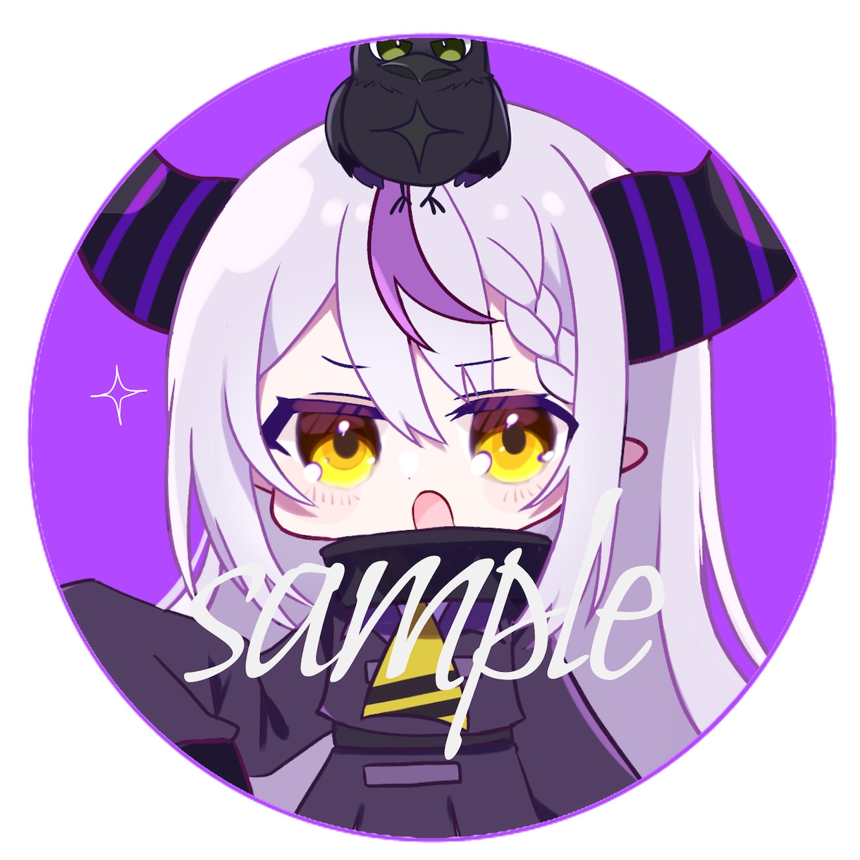 Twitterで使えるミニキャラアイコン制作します インスタなどのSNSで使える可愛いアイコンお描きします！ イメージ2