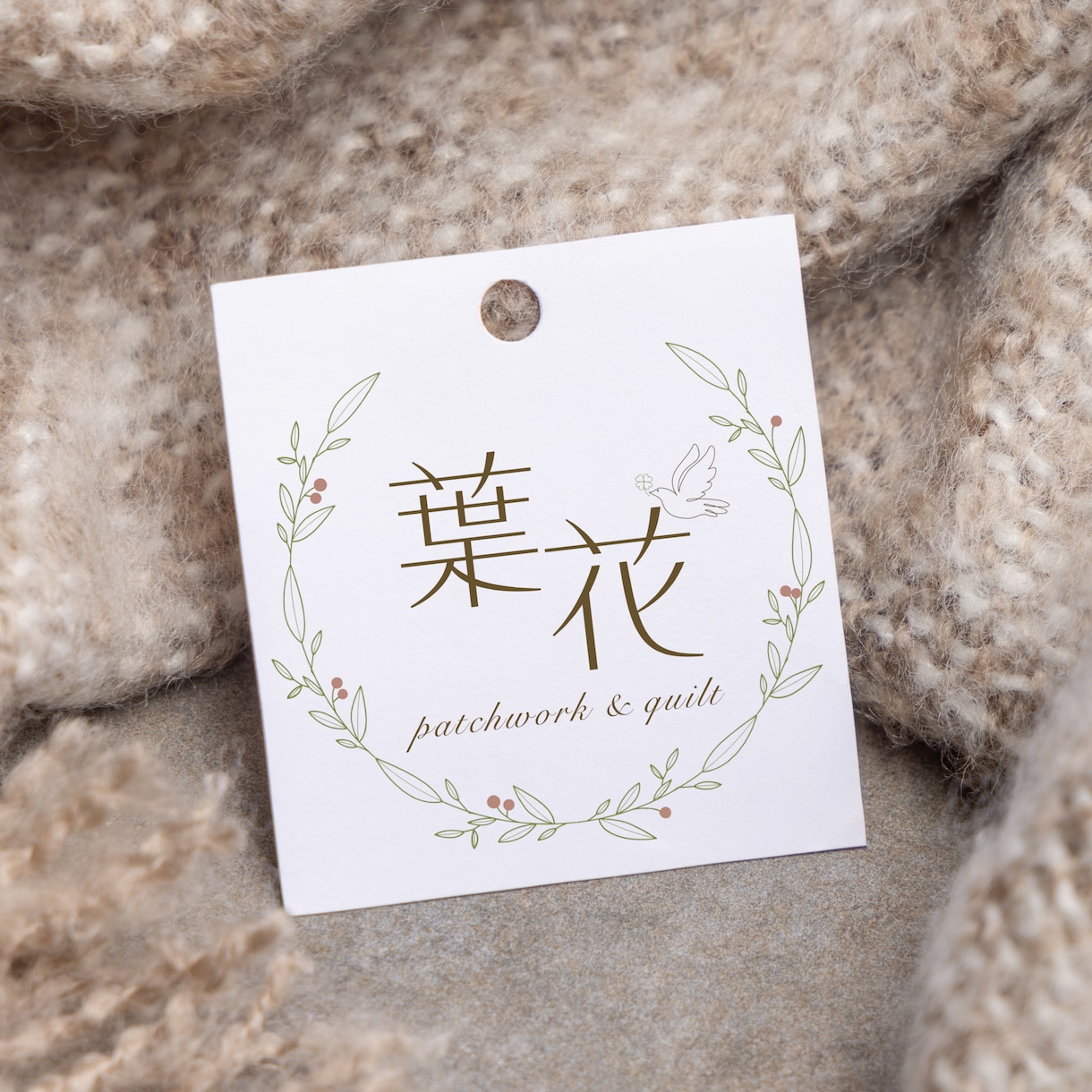 ハンドメイド作家様向けのショップロゴを制作します ふんわり優しい世界観が伝わるロゴデザイン イメージ3