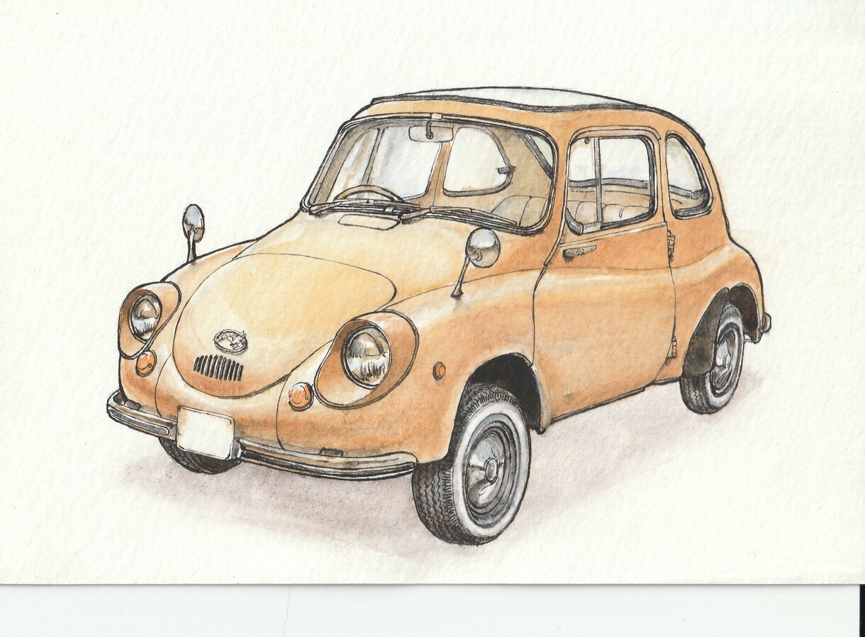 思い出写真からイラスト作成致します 寝室やリビングに馴染みやすい絵柄です。 イメージ2