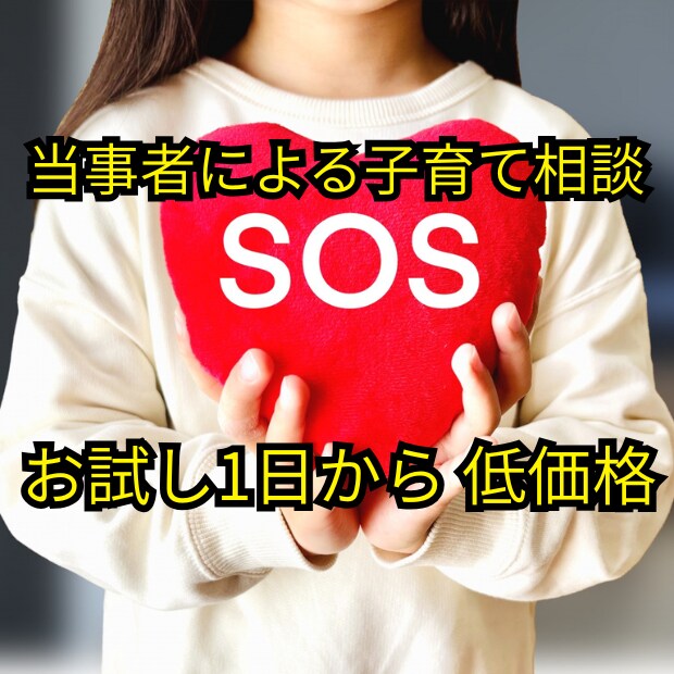 当事者がお母様、お父様の子育て相談を聴きます 鬱病、解離性障害、複雑性PTSD、発達の親・旦那、自死遺族 イメージ1
