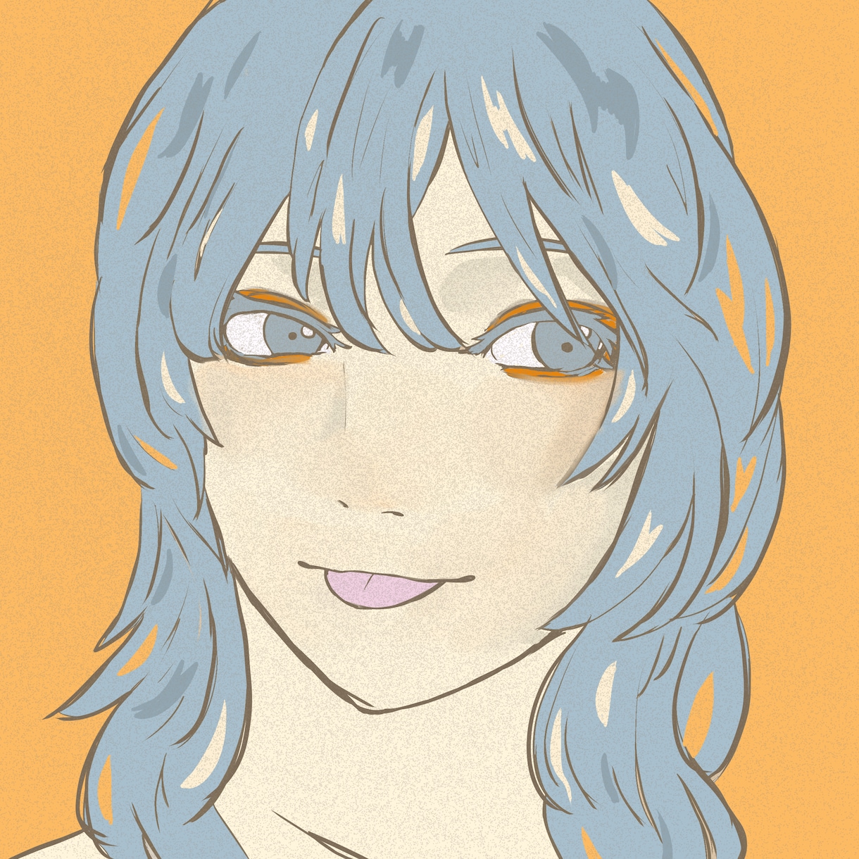 個性的なアイコン描きます 最短1日!!ヘッダーも描きます。 イメージ1