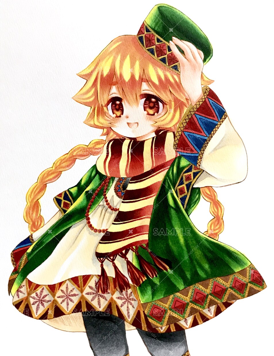コピックでオリジナルイラストをお描きします 特別な一枚、丁寧に制作いたします イメージ3