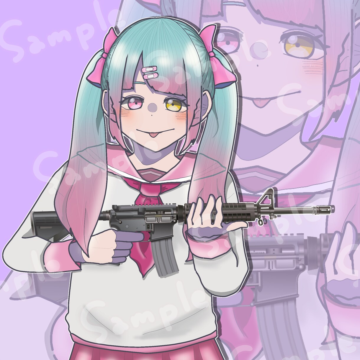 SNSアイコン描かせていただきます 早い、安い、かわいいをモットーに⸜♡⸝ イメージ3