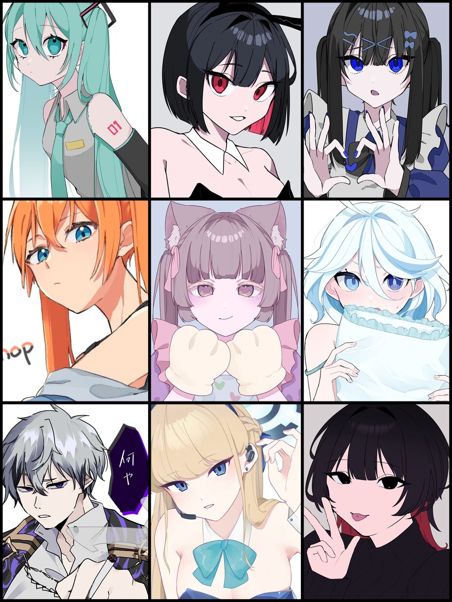 アイコン、イラスト制作致しますます ハッキリとした絵柄でお客様好みのイラスト仕上げます イメージ1