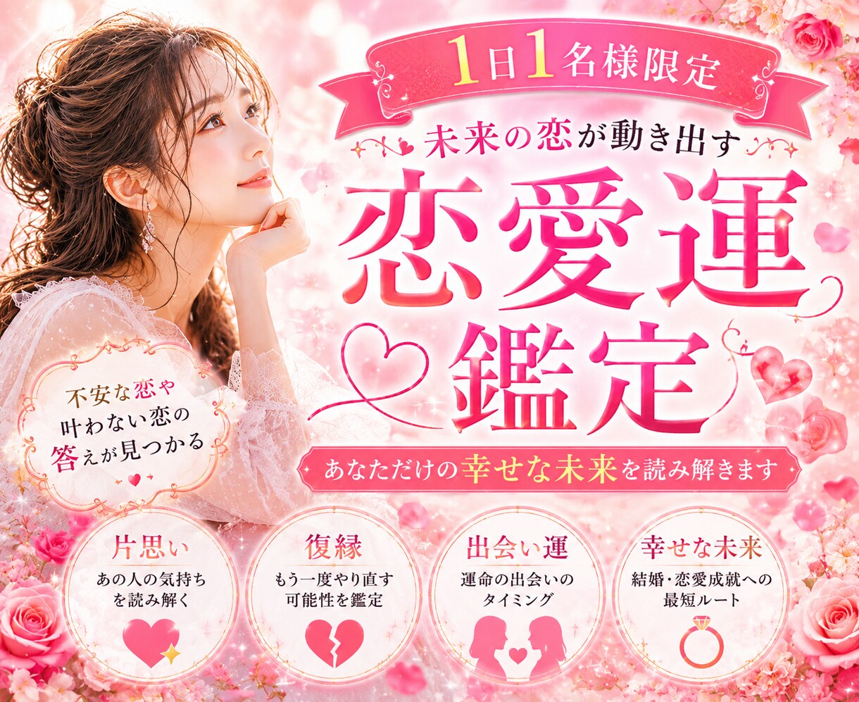 知りたくない？彼、彼女の本当の気持ちを全て伝えます 後悔させません。あなたの思い人あなたのことが気になっている？ イメージ1