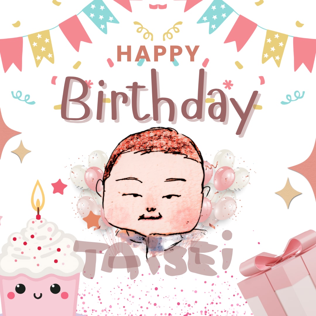 LINEで動く！似顔絵記念日メッセージ作ります 誕生日プレゼントしてそのままアイコンにも◎ イメージ5