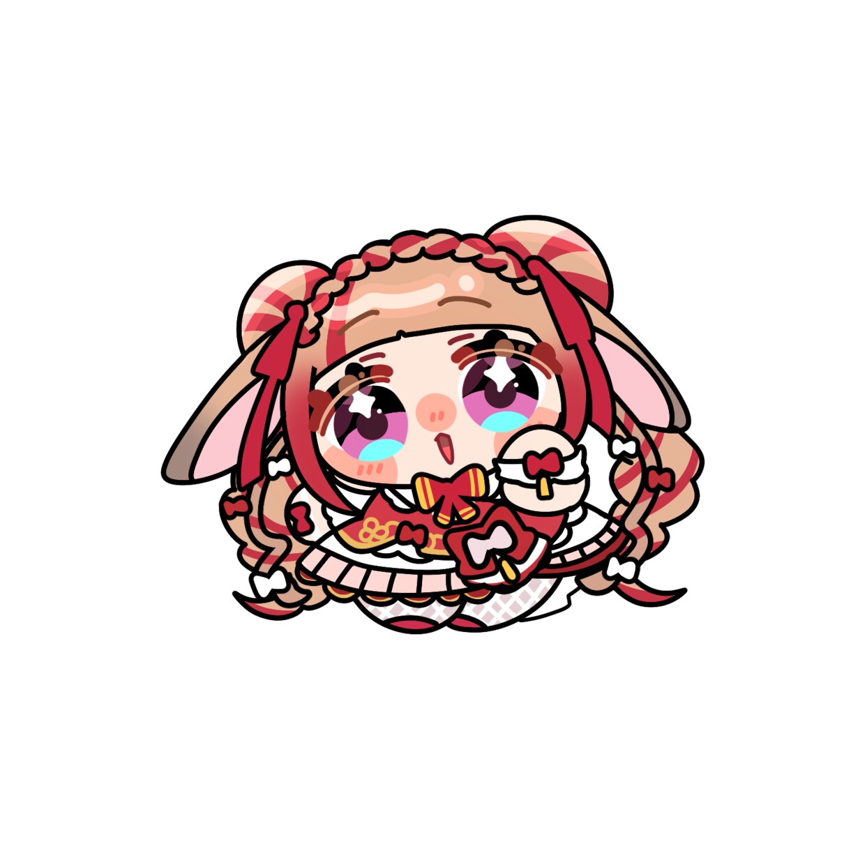 ちみっと可愛いミニキャライラスト制作いたします 商用利用可能/最短1日納品/TRPGや夢絵にも! イメージ3