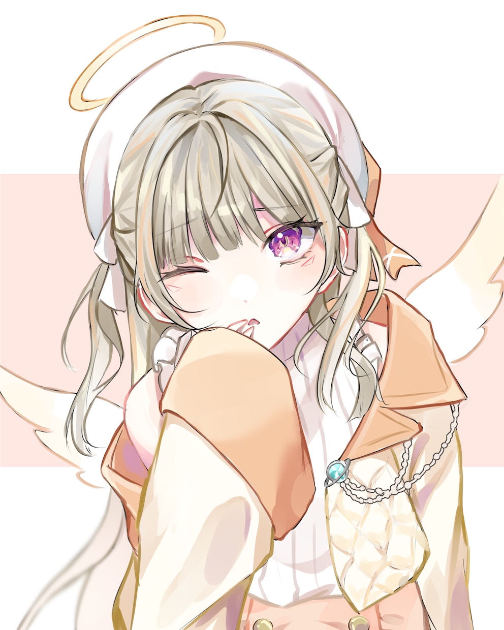 SNSアイコン・一枚絵・配信用立ち絵制作します やわらかく透明感のあるイラストを丁寧に描きます イメージ2