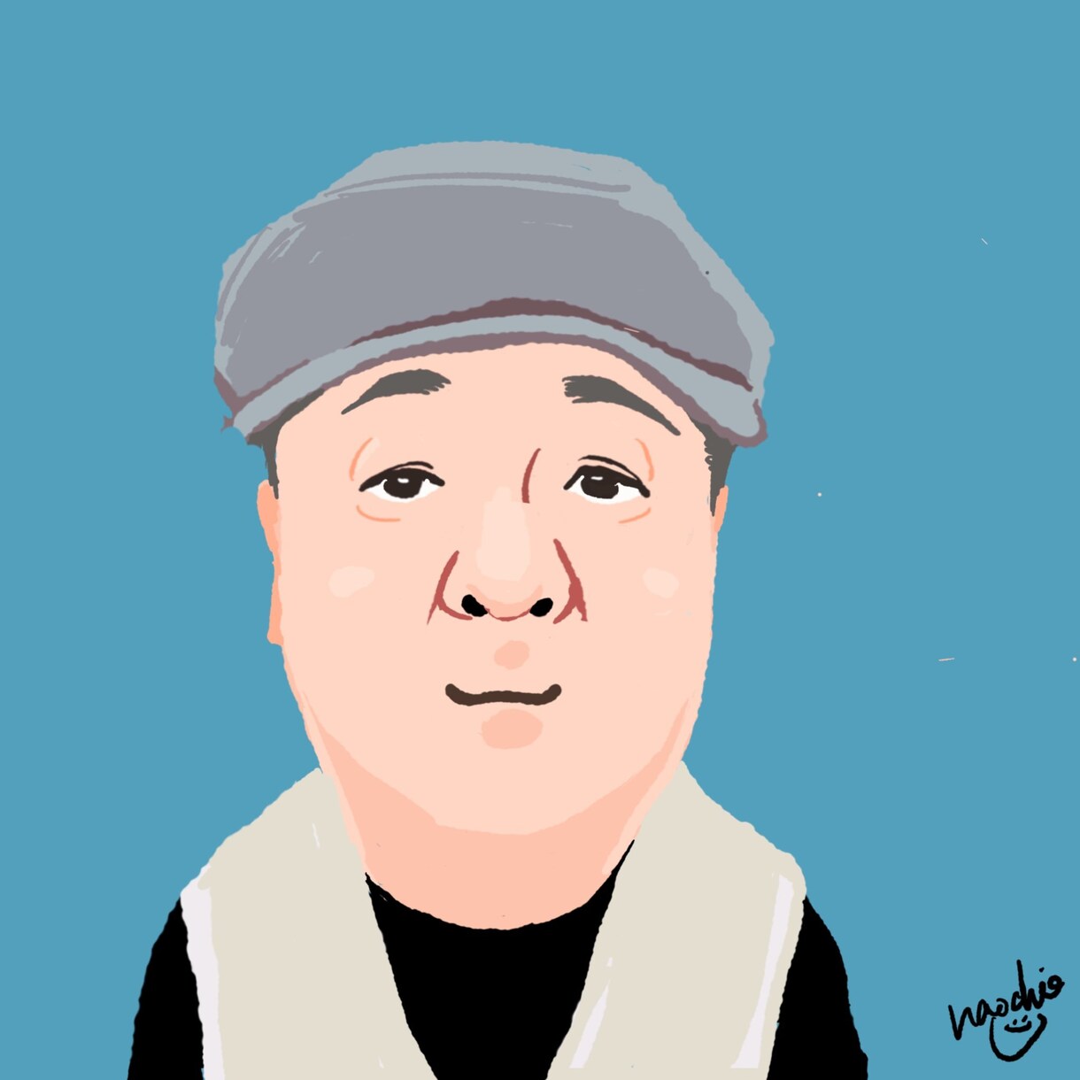 かわいいシンプルなアイコンイラストお描きします プロのイラストレーターが似顔絵アイコンをお描きします。 イメージ2