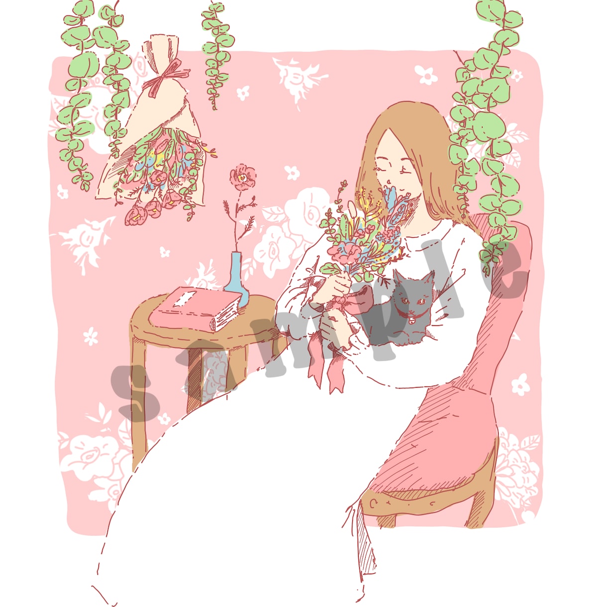 デジタルで繊細な似顔絵描きます 趣味や好きなことをたっぷり詰め込んだ貴方だけのイラストを。 イメージ2