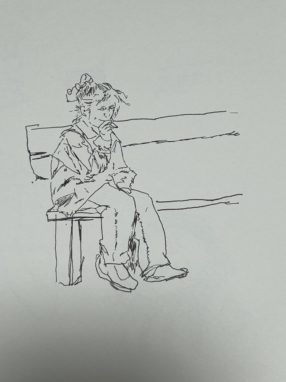 お客様にデザインをお聞きしお描きします 本作品はペン画のみ（モノクロ作品）で制作しております。 イメージ2