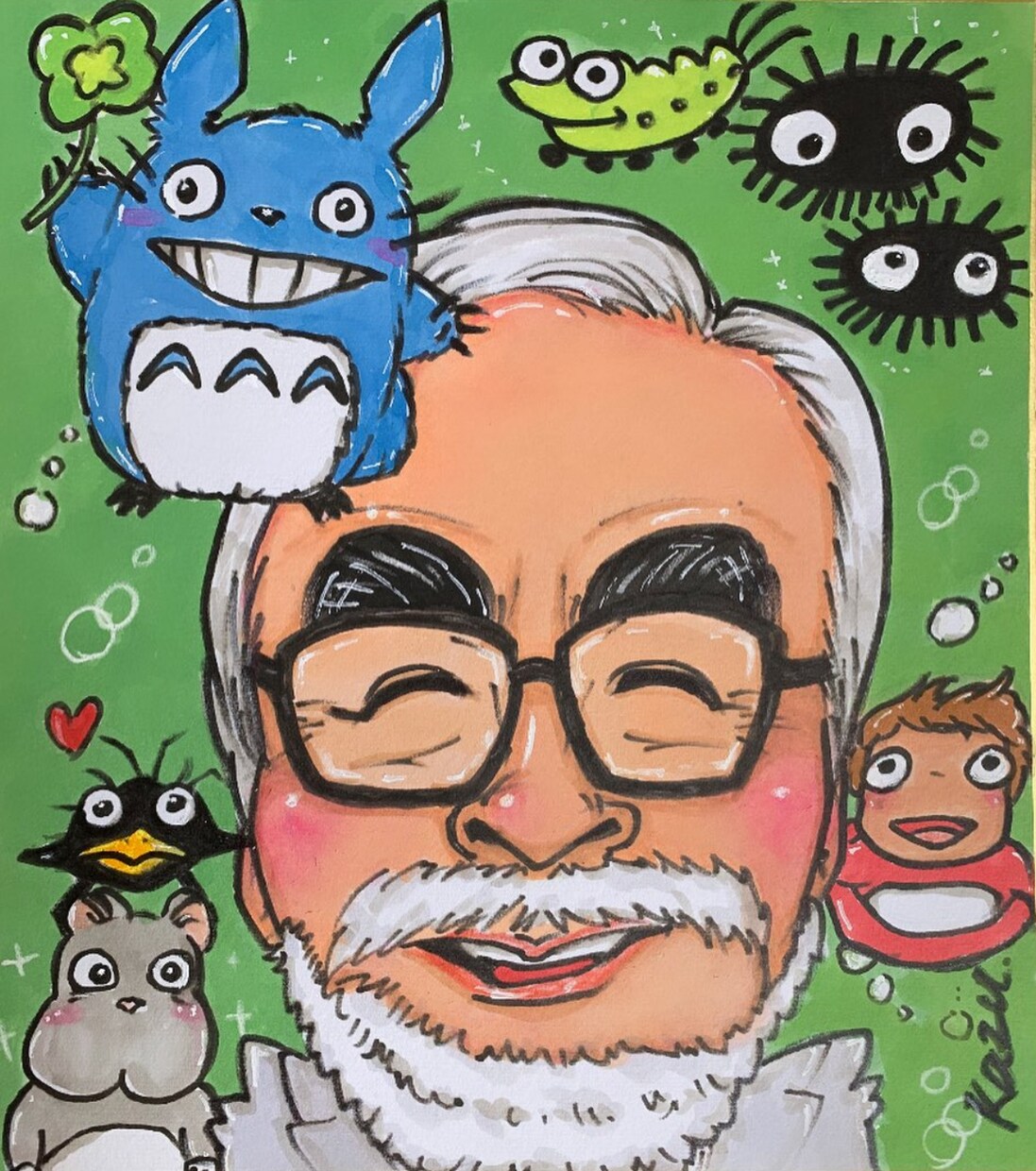 記念日・祝いごとのプレゼント似顔絵を描きます 大切な方への特別なプレゼントをいかがですか イメージ6