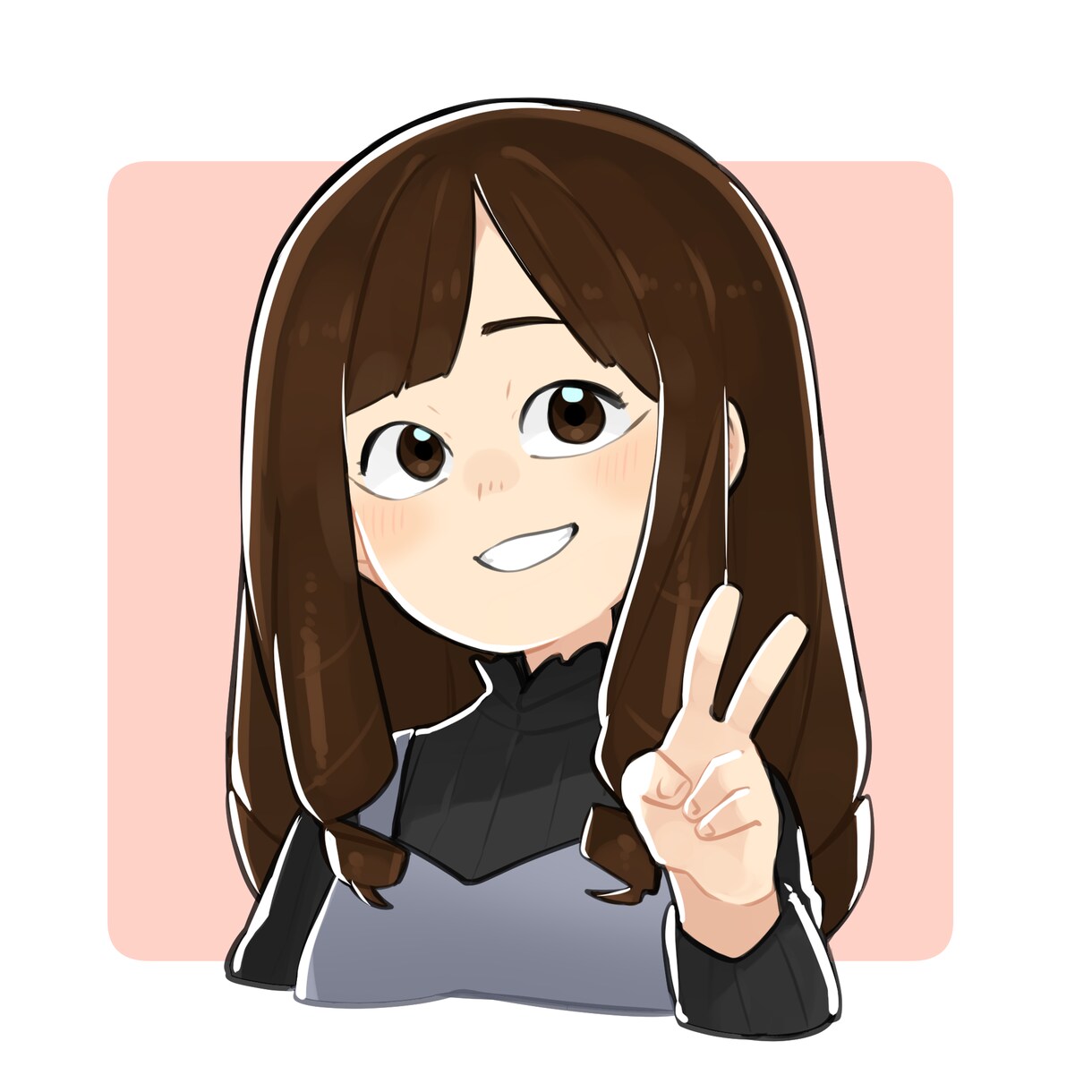 あなただけのアイコンを作ります SNSで使えるあなただけのアイコンイラストを作成します! イメージ3