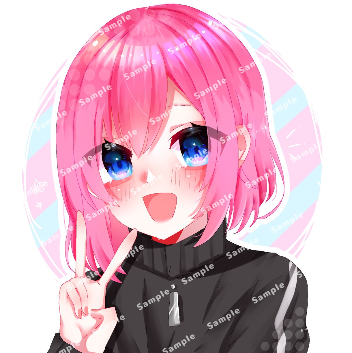 アイコン.ペア画.立ち絵描きます あなたのためにかわいいをお届け致します。 イメージ2