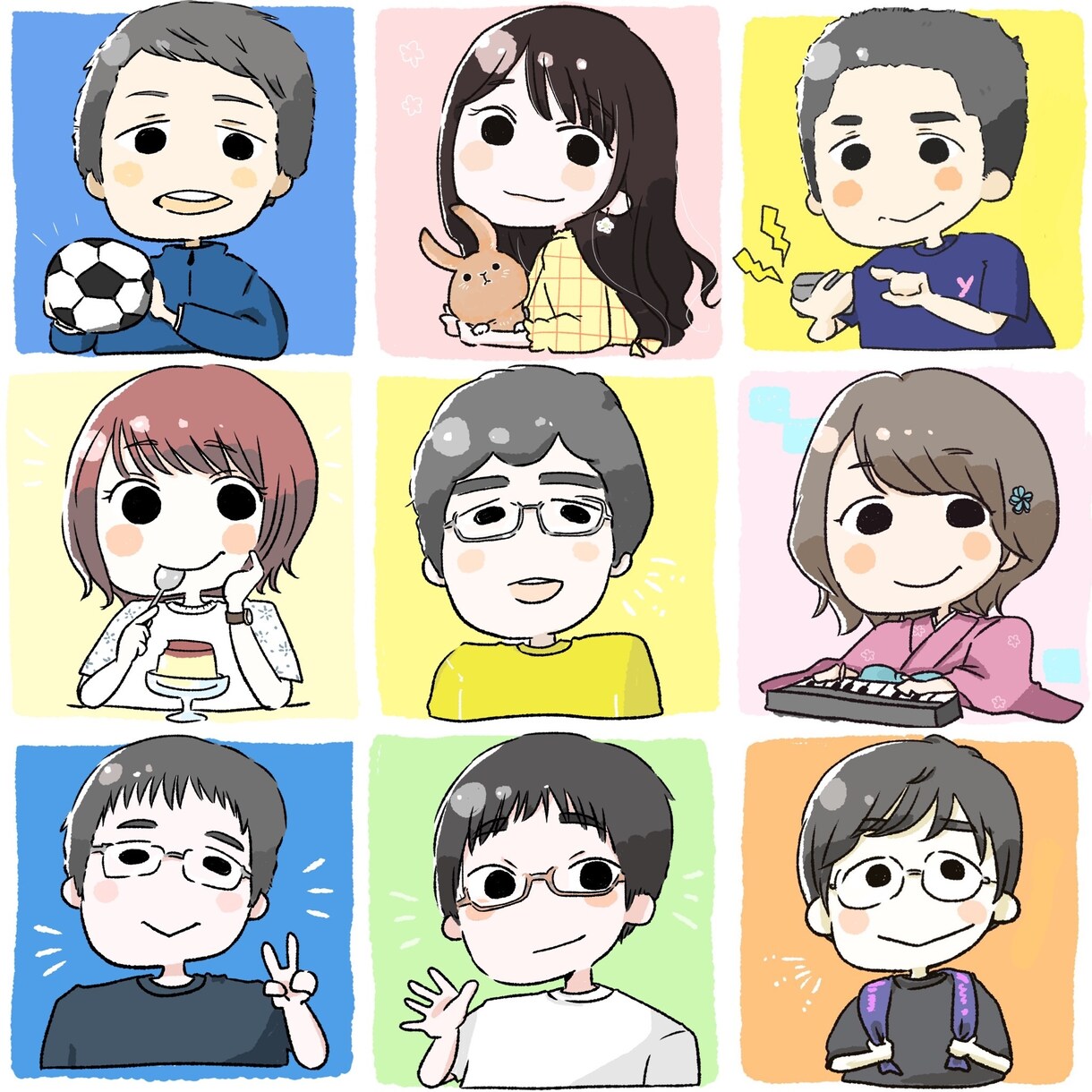 チャリティー企画　似顔絵描きます 7月31日受付終了　本当にありがとうございました！ イメージ3
