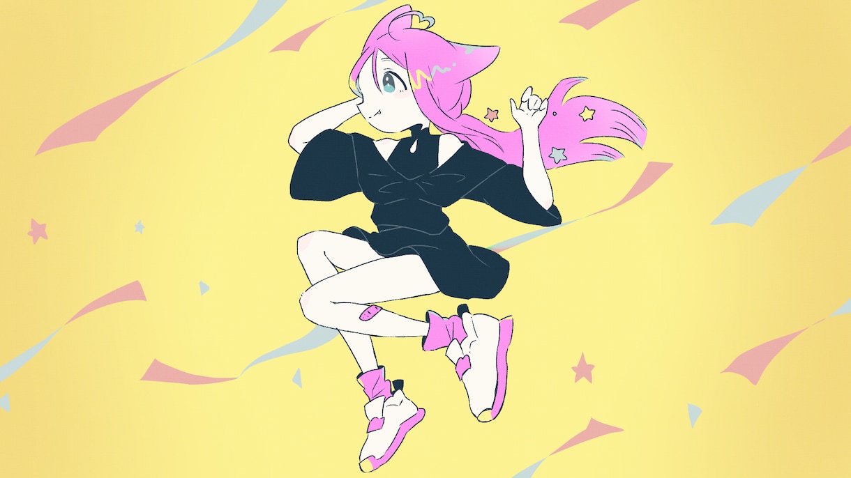 歌ってみたやMVの動画用のイラストを描きます 本家に寄り添うサムネイラスト制作 イメージ3