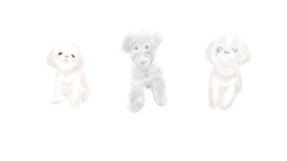 ペットのイラスト作成します SNSアイコンなどに使用するイラストを作成させて頂きます！ イメージ2