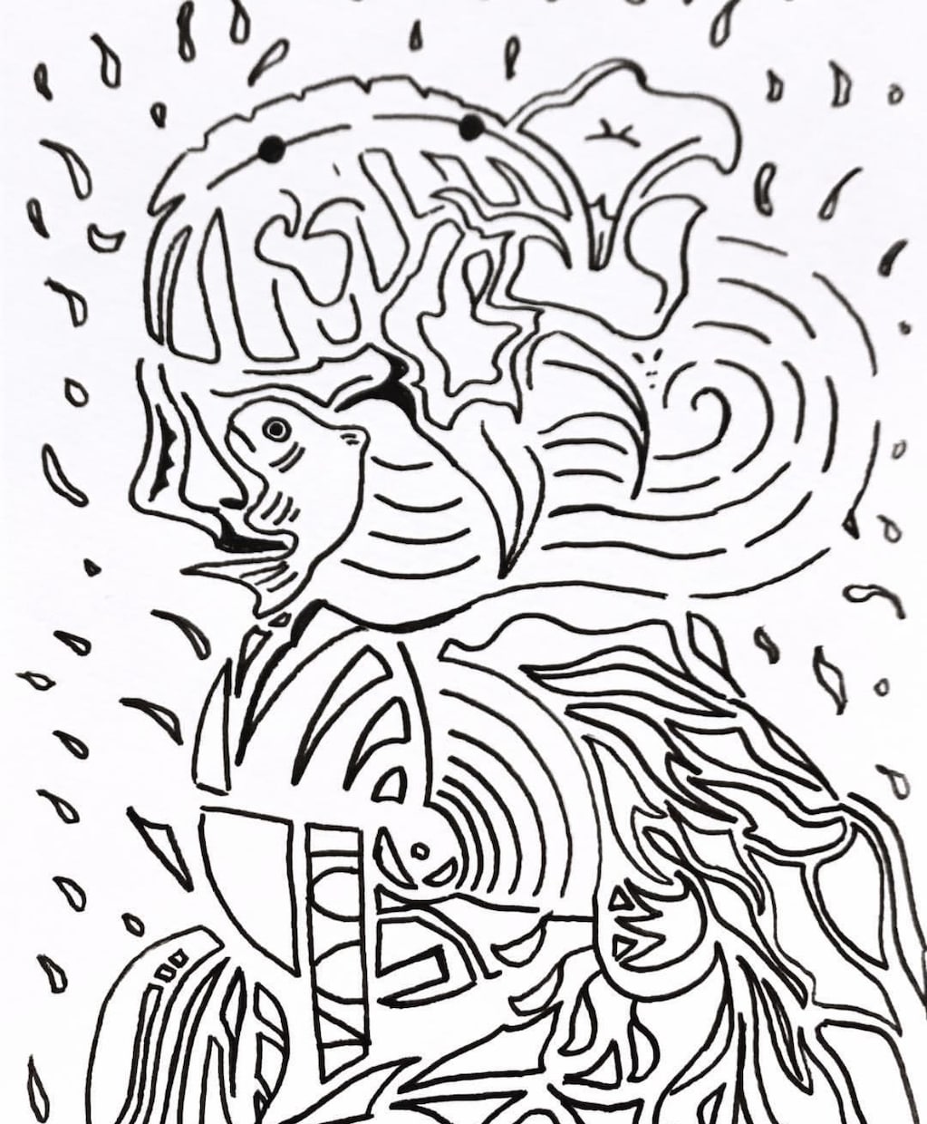インスピレーションで絵を描きます ハートで感じるインスピレーション画をあなたに イメージ8