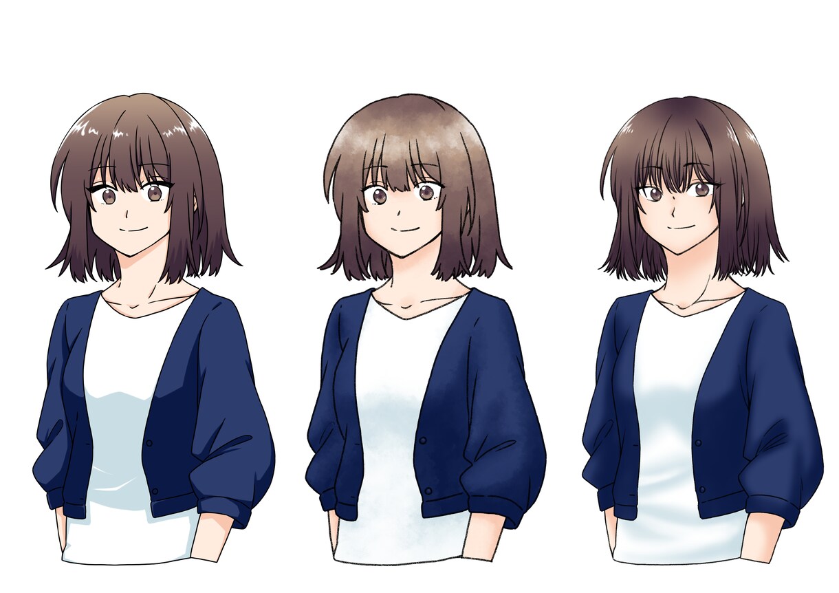 等身からミニキャラ！人物のイラストお描きします ご希望に合わせたイラストを仕上げます！ イメージ4