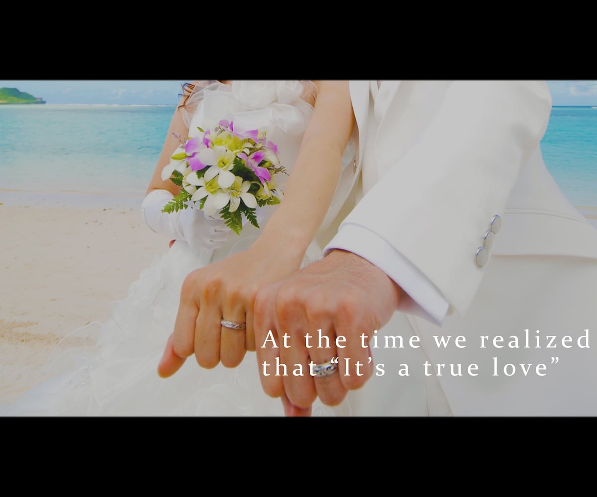 結婚式プロフィールムービーをおしゃれに制作します 大切な一日を彩る見やすく伝わる映像を制作します イメージ5