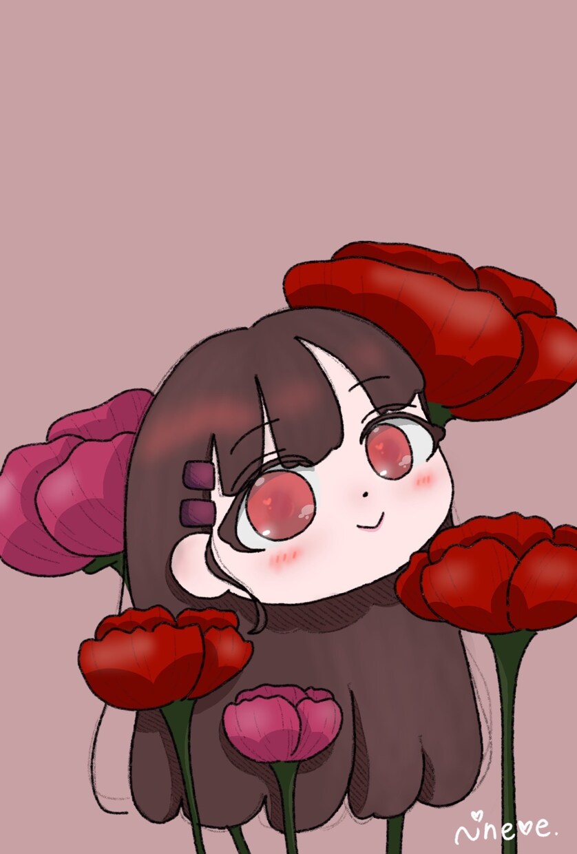 推し活に！うるうる瞳の可愛いアイコン描きます メンバーカラー対応♡あなたのSNSを世界一可愛く彩ります！ イメージ2
