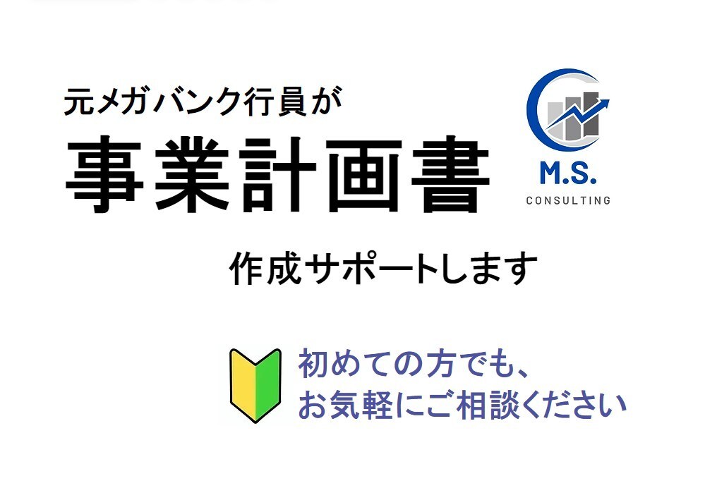現役コンサルタントが【事業計画】作成サポートします 財務分析のプロとして、クオリティにこだわります イメージ1