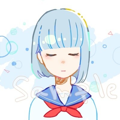 ほんわかするかわいい女の子のイラスト描きます 可愛い女の子のオリジナルSNSアイコンやイラストが欲しい方に イメージ2