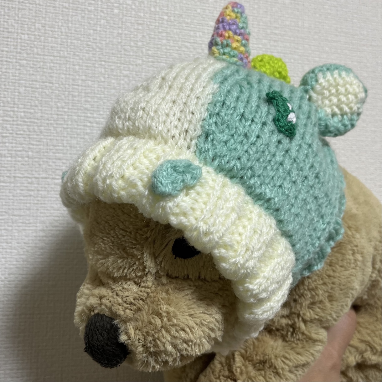 ペット(わんこ・にゃんこ)用のニット帽作ります かわいいペットにプチコスプレさせれちゃうニット帽。 イメージ2