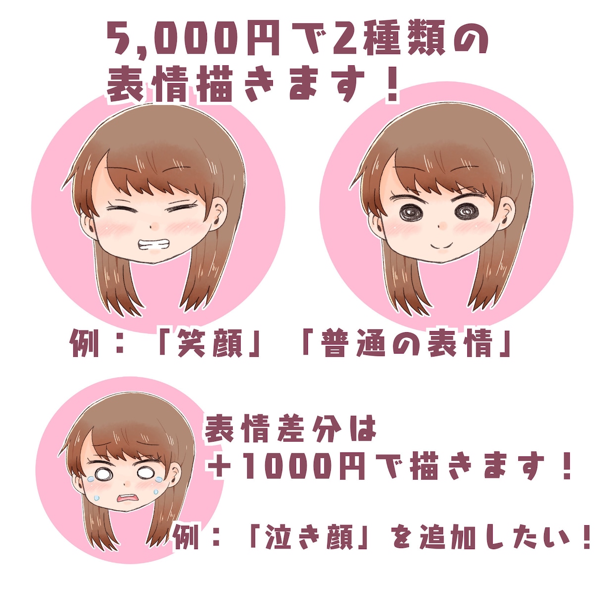 ブログ用アイコンやSNSアイコン描きます ブログが視覚的に見やすくなる！ イメージ3