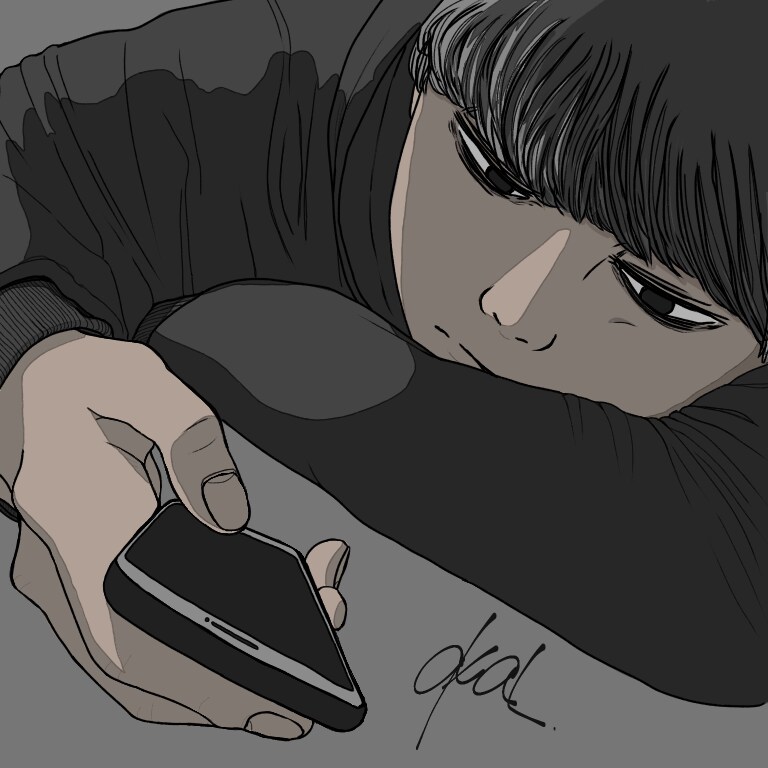 シンプルでかっこいい一枚絵描きます サムネやMVの一枚絵などに！！！ イメージ2