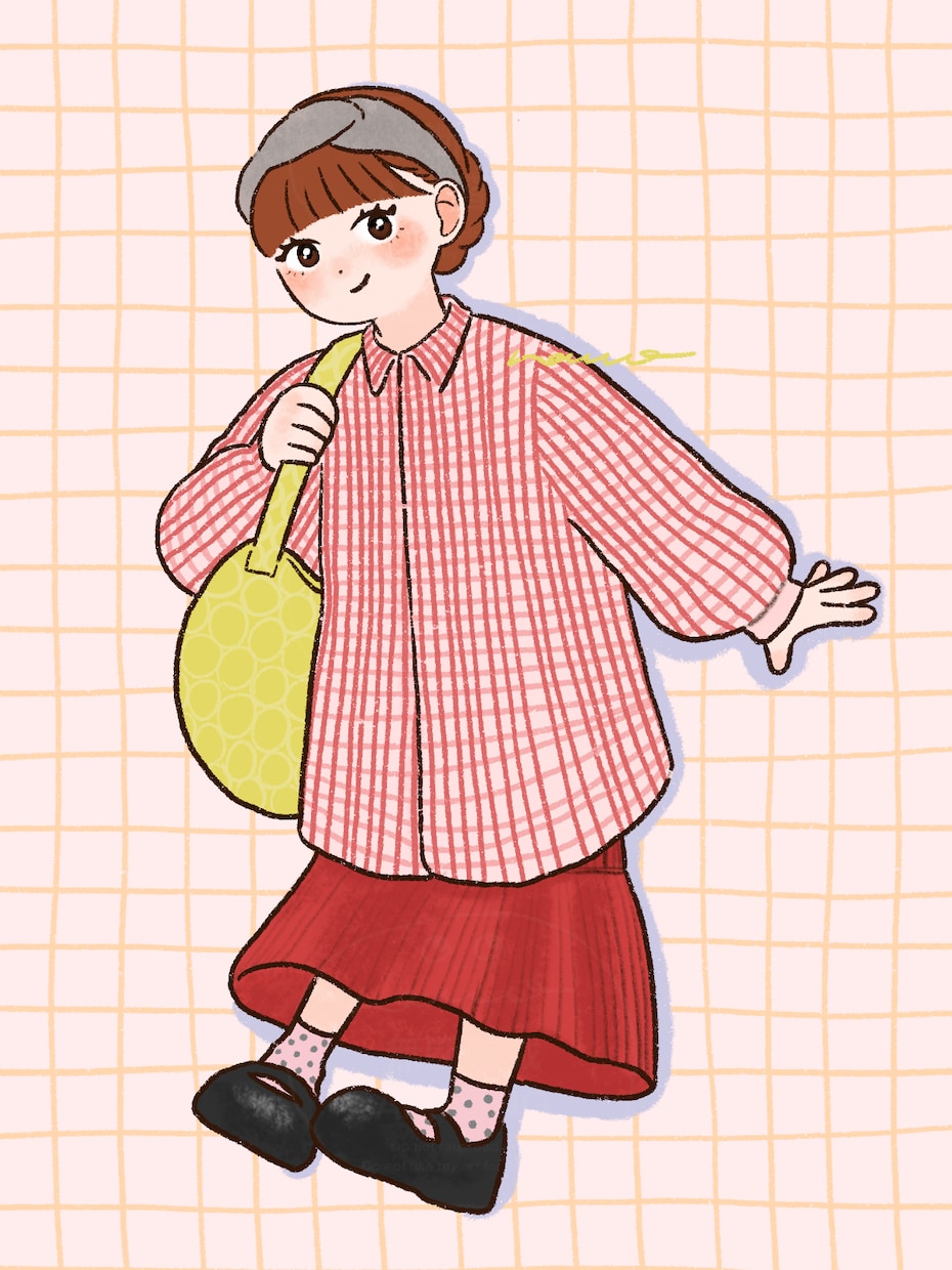ゆるっと優しいイラスト描きます シンプル〜柄等の描き込みまで丁寧に仕上げます◎ イメージ3