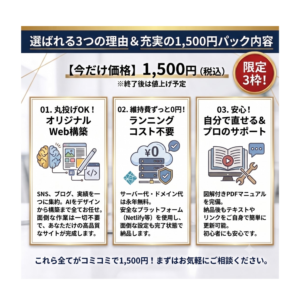 リットリンク風✨デジタル名刺作ります SNSや実績を1つに！スマホで魅せるデジタル名刺作ります✨ イメージ2