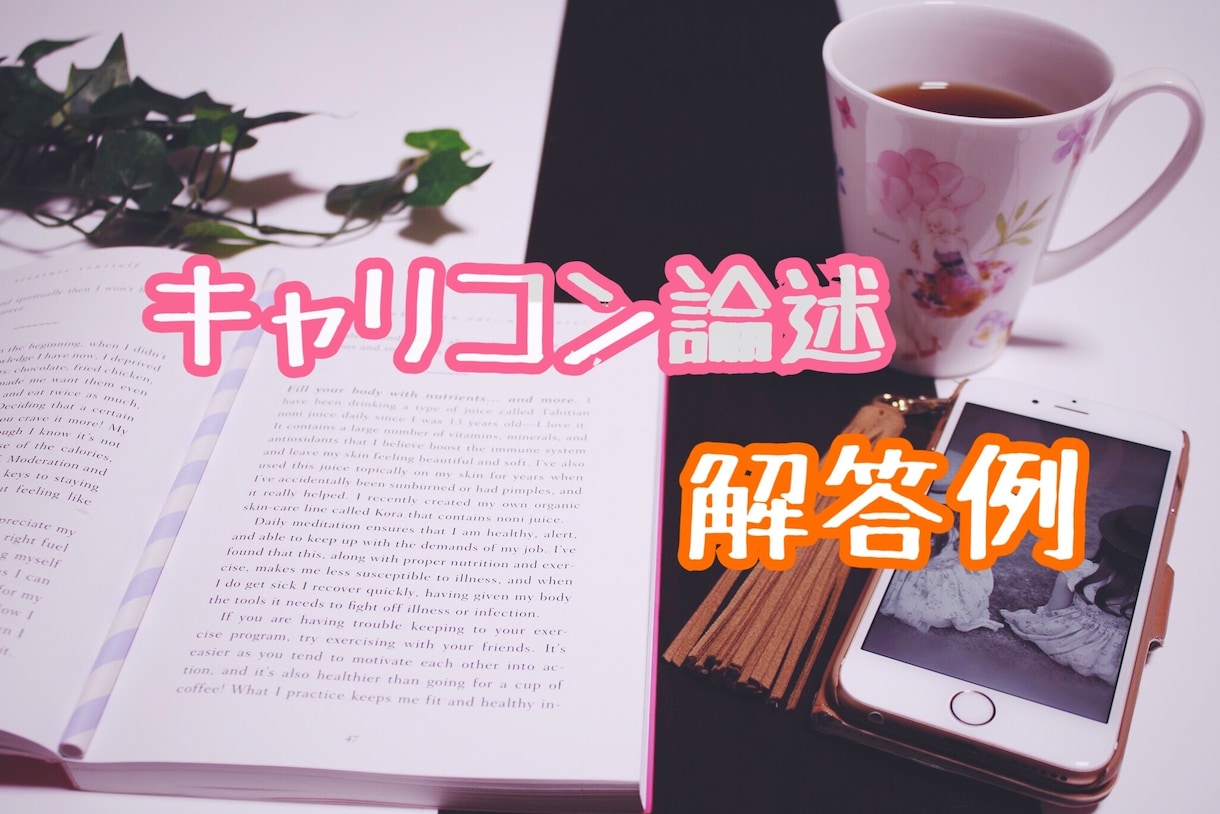 キャリコン論述試験解答例を提供します 合格者が作成した解答例で自分の解答のレベルアップをしませんか イメージ1