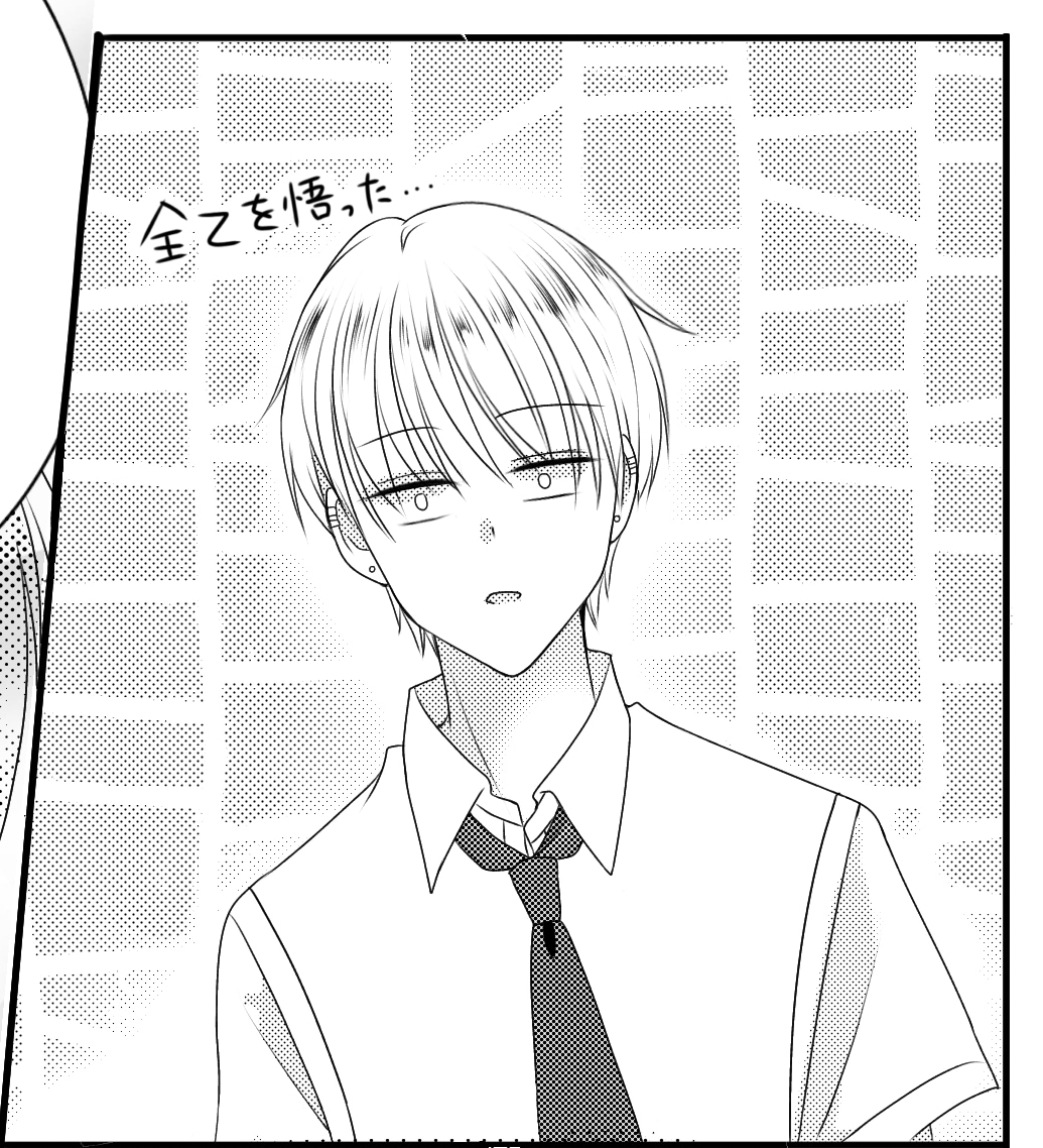 2ページ少女漫画/モノクロ漫画描きます 1p5000円/格安で少女漫画を制作します。 イメージ5