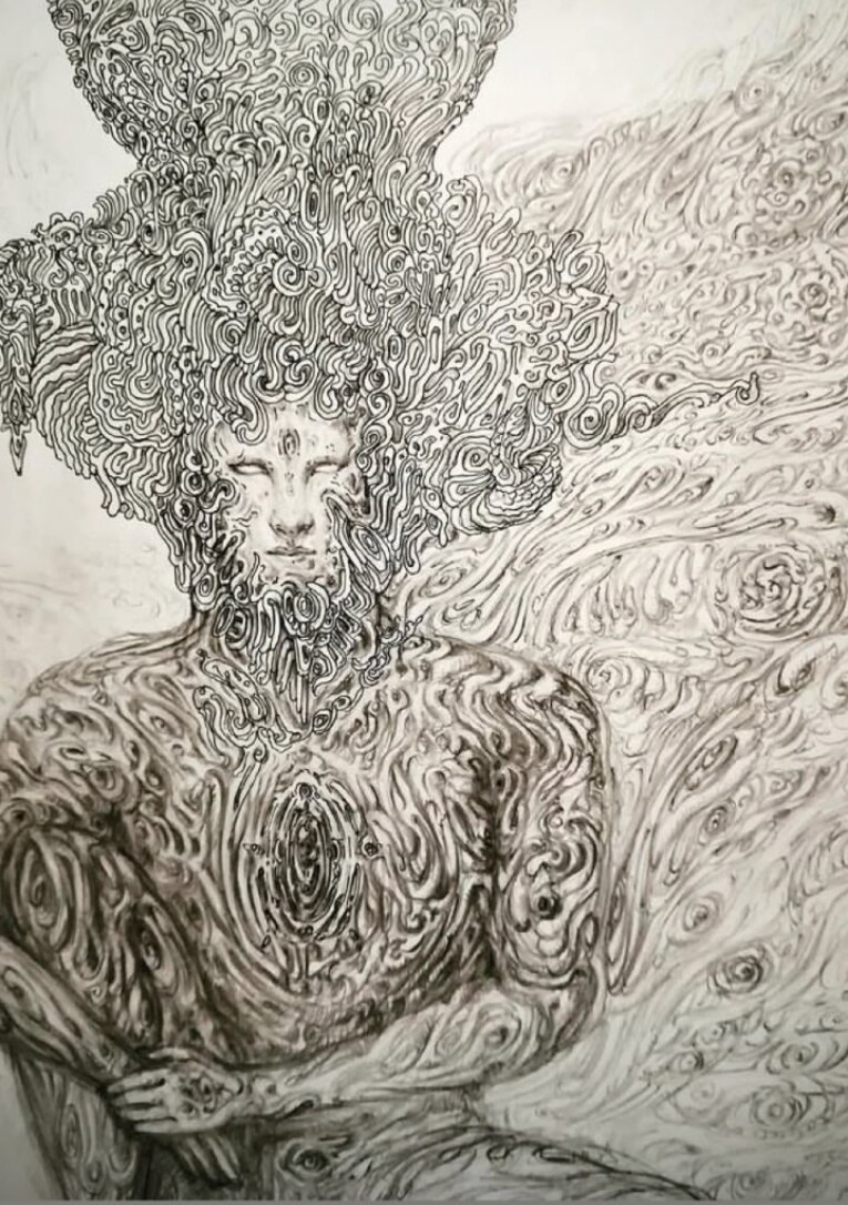 ビジョナリーアートを制作致します テーマを頂き、こちらでビジョンをおろします イメージ3