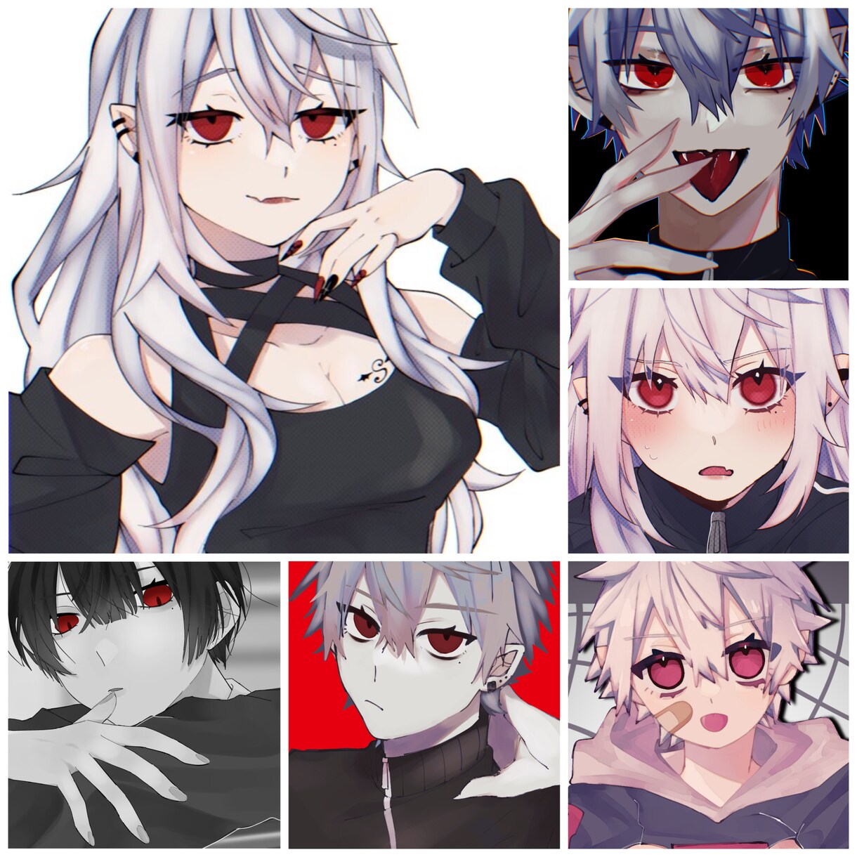 立ち絵・アイコン・サムネイル作成致します かわいいからかっこいいまで幅広いイラストを描きます イメージ5