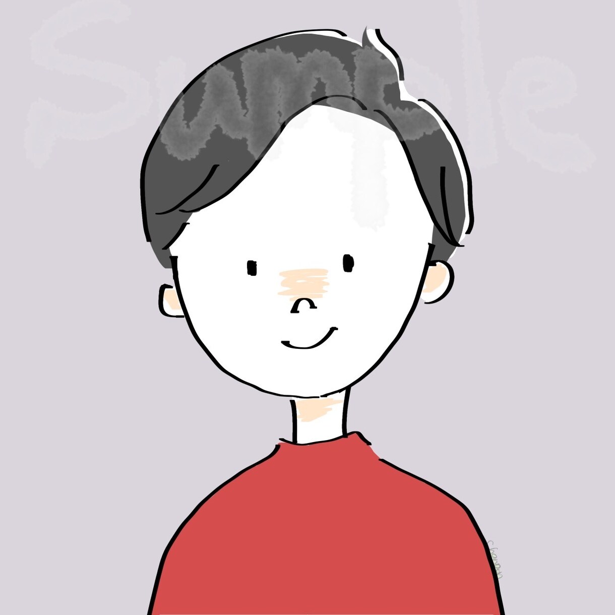 先着サービス！シンプル×おしゃれなイラスト描きます アイコンに使える◎シンプルゆるいイラストお描きします イメージ6