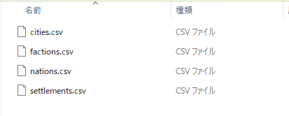 AI生成による世界観データを作成します ゲーム・創作向けの設定素材をCSVで納品 イメージ5
