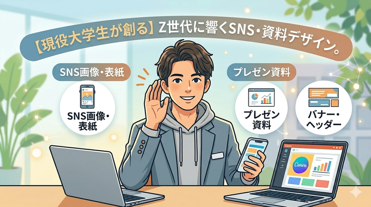 SNSの投稿画像・表紙をCanvaで作ります 「ついタップしたくなる」Instagram表紙・バナー制作 イメージ1