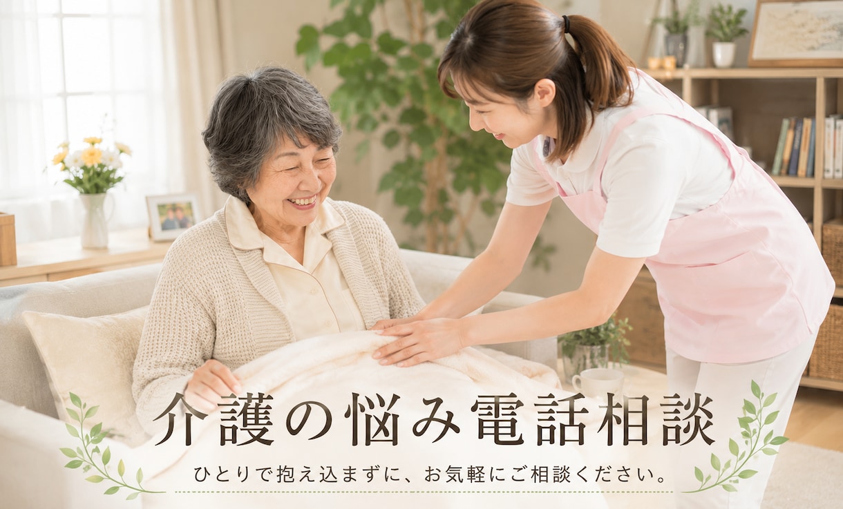 介護のお悩み相談、愚痴りたい！とことん付き合います 介護経験した私がそっと寄り添います！悩み相談/愚痴オッケー イメージ1