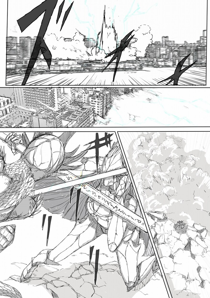 アクションの振り付け、戦闘シーンの制作できます 貴方の漫画制作をお手伝いします イメージ1