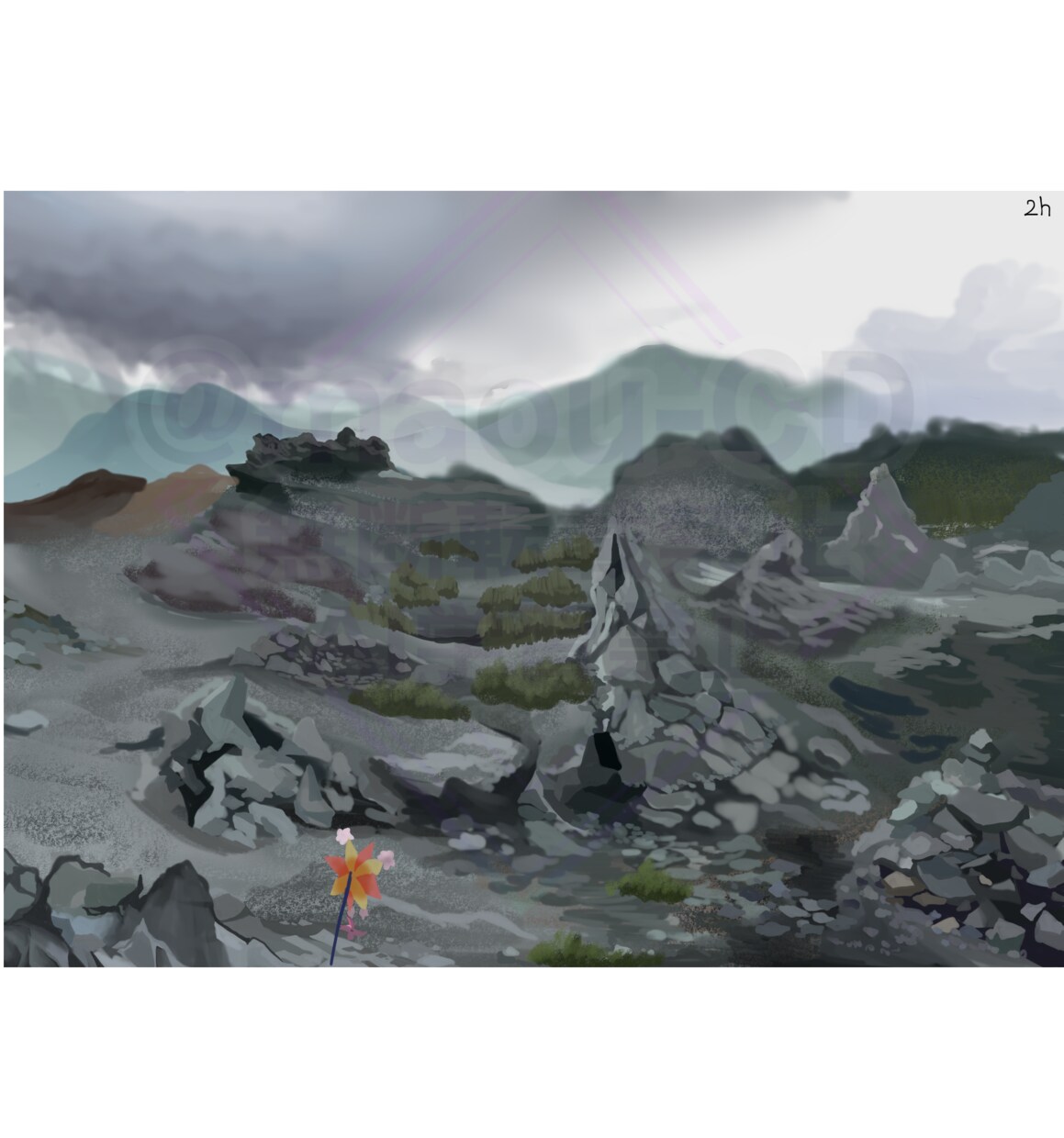 背景イラストでゲームなどの世界観デザインをします コンセプトアートでオリジナルの世界観を作ります 屋内/屋外可 イメージ6