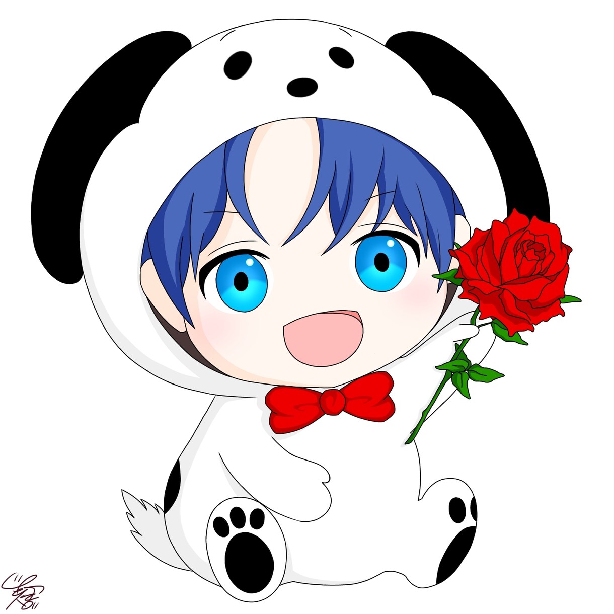 商業利用OK！アイコンやグッズのイラスト描きます アイコンや配信用アバターなどのオリジナルキャラクターを作成！ イメージ3