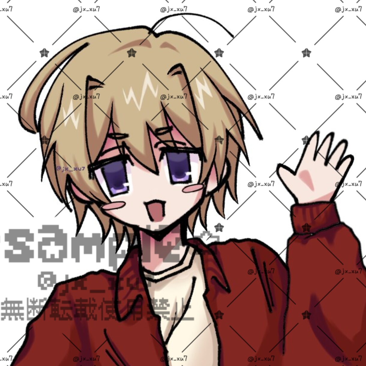 平成アニメ風のイラストを描きます いつもと違うテイストの絵をお求めの方へ！ イメージ6
