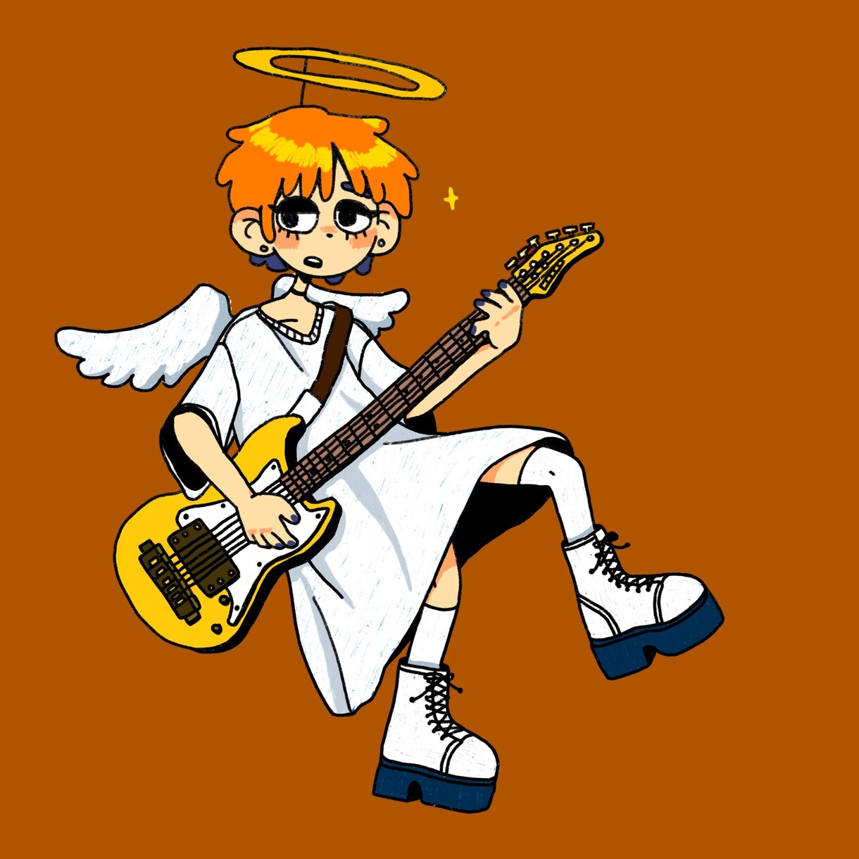 絵柄が選べる！SNS向けアイコン・似顔絵作成します デフォポップでパキッとした色使い！自分だけの個性出したい方！ イメージ7